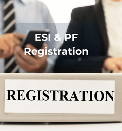 Service Provider of PF/ESI Registration in New Delhi, Delhi, India.